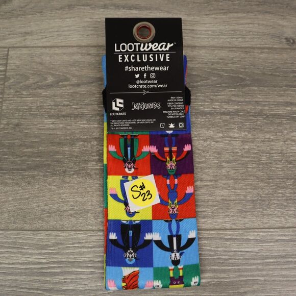 Loot Crate Wear X5 Pairs Animated TV Mix and Match Adult Non-Slip Socks - Picture 6 of 12